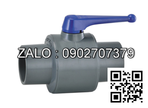 Van khóa nước thép đen răng trong RT tay gạt màu xanh 140