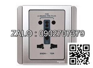 Bộ ổ cắm Schuko Clipsal / Schneider E83426TS_WE_G19