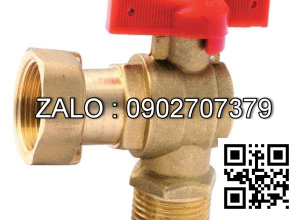 Van khóa nước thép đen răng trong RT tay vặn nước thép đen màu xanh 200