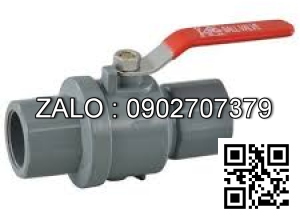 Van khóa nhựa tay vặn Inox màu xanh 140 STROMAN