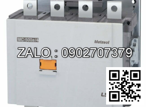 Khởi động từ LS Metasol 4 Cực 500 A 550 VAC 50/60 Hz MC-500a/4