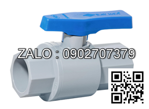 Van khóa nước nhựa tay vặn màu xanh 34 STROMAN