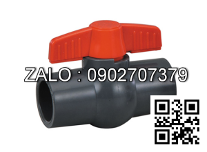 Van khóa nước nhựa tay vặn nước nhựa màu đỏ 114 STROMAN