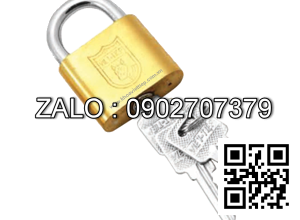 Khóa treo đồng bấm 01481