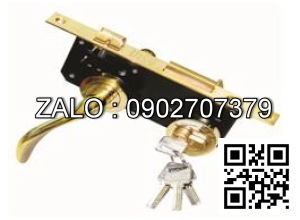 Khóa cửa tay ốp rời (Đồng) 04088