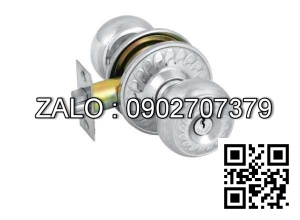 Khóa cửa tay nắm tròn 04205