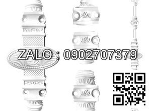 Clemon (Hợp kim) KK 09892 (Trắng sứ)