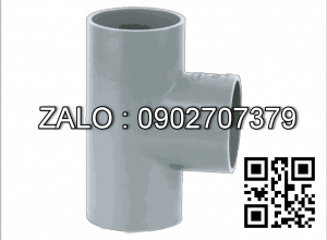 Tê đều uPVC D20 Tiền Phong