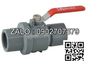 Van khóa nhựa tay vặn Inox màu trắng 160 Đệ Nhất