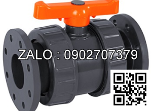 Van khóa nước nhựa tay gạt màu trắng 21 Đệ Nhất