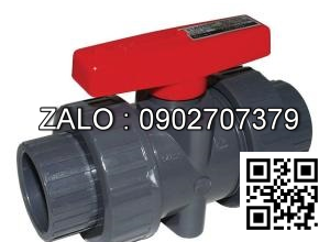 Van khóa nước nhựa tay gạt màu đỏ 21 Đệ Nhất