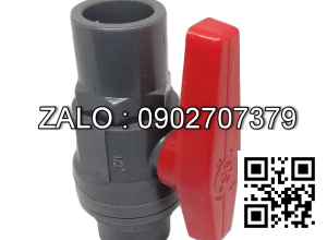 Van khóa nước nhựa tay vặn màu đỏ 21 Đệ Nhất