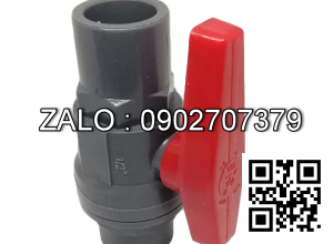 Van khóa nước nhựa tay vặn màu đỏ 27 Đệ Nhất