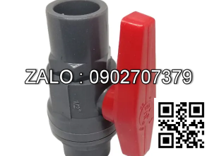 Van khóa nước nhựa tay vặn màu đỏ 114 Đệ Nhất