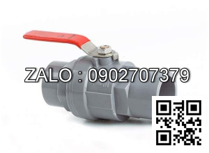 Van khóa nước nhựa tay vặn Inox màu xanh 90 Đệ Nhất