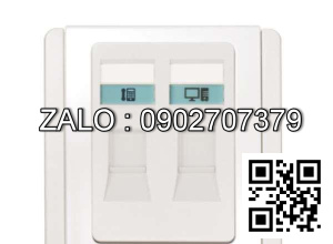 Bộ 2 ổ cắm Tivi Clipsal / Schneider E3032TV_WW_G19