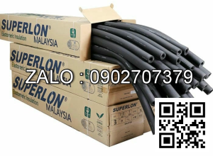 Bảo ôn ống đồng Superlon Malaysia D15.9 dày 19mm