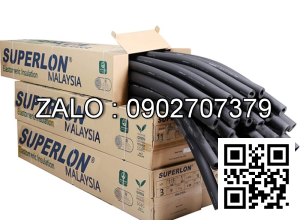 Bảo ôn ống đồng Superlon Malaysia D19.1 dày 19mm