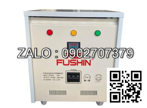 Biến áp cách ly 3 pha 380V/460V-480V 150KVA-Dây đồng - Nhản hiệu : Fushin