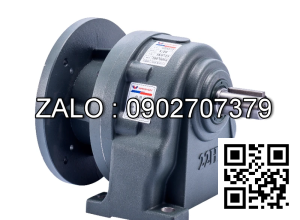 Hộp giảm tốc WANSHSIN mặt bích 7.5 HP 5500W đầu cốt lòi 45mm , tỉ số truyền 5-10