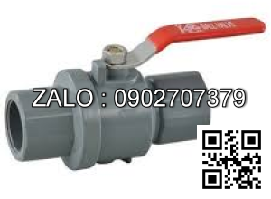 Van khóa nhựa tay vặn Inox màu xanh 27 Đạt Hòa