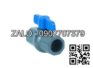 Van khóa nhựa tay vặn nhựa màu xanh 60 Đạt Hòa