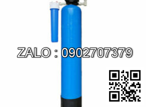 Bộ lọc nước đầu nguồn 1 cột composite van tự động xử lý nước nhiễm kim loại, clo và các tạp chất dư - DN04