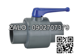 Van khóa nước nhựa tay gạt màu xanh 60 Đạt Hòa