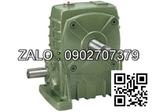 Hộp giảm tốc dạng vuông góc thân đứng vỏ gang , size : 135 , tỉ số truyền 1/60 cốt đầu vào nằm ở phía dưới Model : LW ( WPA )