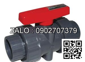 Van khóa nước nhựa tay gạt màu đỏ 168 Đạt Hòa