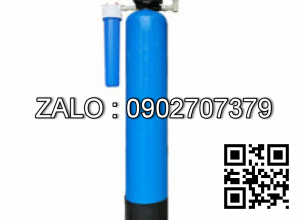 Bộ lọc nước đầu nguồn 1 cột composite van tự động xử lý nước nhiễm kim loại, clo và các tạp chất dư - DN04