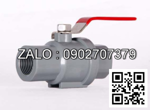 Van khóa nước nhựa răng trong RT tay vặn màu đỏ 27 Đạt Hòa