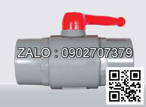 Van khóa nước nhựa tay gạt nước nhựa màu xanh 42 Đạt Hòa