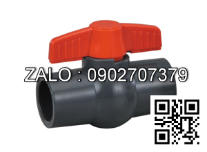 Van khóa nước nhựa tay vặn nước nhựa màu đỏ 160 Đạt Hòa