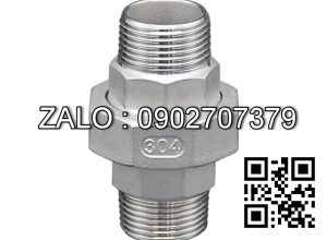 Rắc co thép đen ren ngoài 140