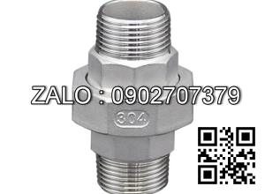 Rắc co thép đen ren ngoài 160