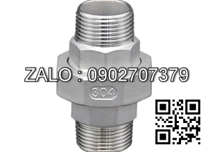 Rắc co thép đen ren ngoài 21