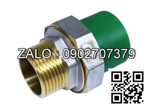 Rắc co thau ren ngoài 160