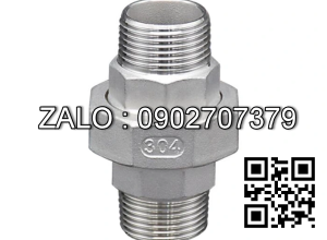 Rắc co Inox 2 ren ngoài 60