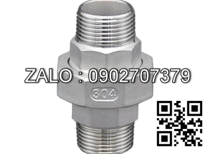 Rắc co Inox 2 ren ngoài 90