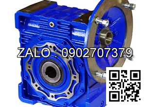 Hộp giảm tốc vỏ nhôm Model : NMRV 110 ( 132B5 ) lỗ cốt âm vuông 38mm , tỉ số truyền 15