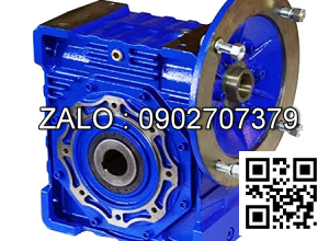 Hộp giảm tốc vỏ nhôm Model : NMRV 150 ( 132B5 ) lỗ cốt âm vuông 38mm , tỉ số truyền 50