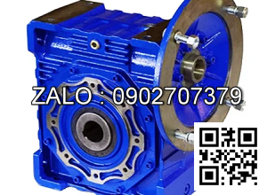 Hộp giảm tốc vỏ nhôm Model : NMRV 030 ( 63B5 ) lỗ cốt lòi 11mm , tỉ số truyền 5