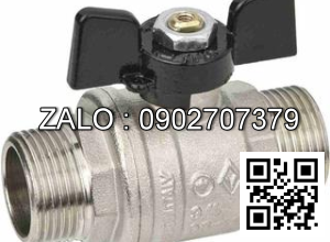 Van bi inox lắp ren ngoài 2 ngã DN32