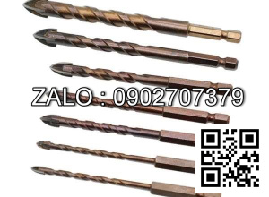 Mũi khoan đan năng chữ thập chân lục giác M 12.0mm
