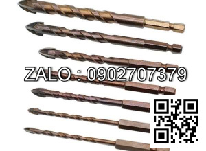 Mũi khoan đan năng chữ thập chân lục giác M 8.0mm