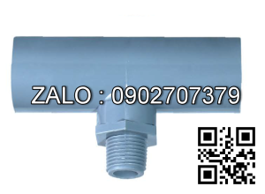 Tê nhựa giảm răng ngoài nhụa T RN 60/34 Đạt Hòa