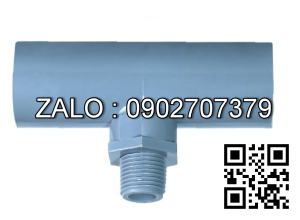 Tê nhựa giảm răng ngoài nhụa T RN 60/49 Đạt Hòa