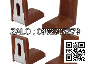 Ke có nặp nhựa 22*30mm Nâu/ Đen/Cam