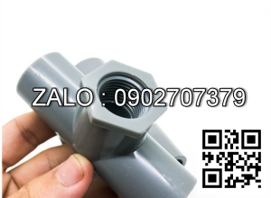 Tê nước nhựa giảm Răng trong nhụa T RT 49/34